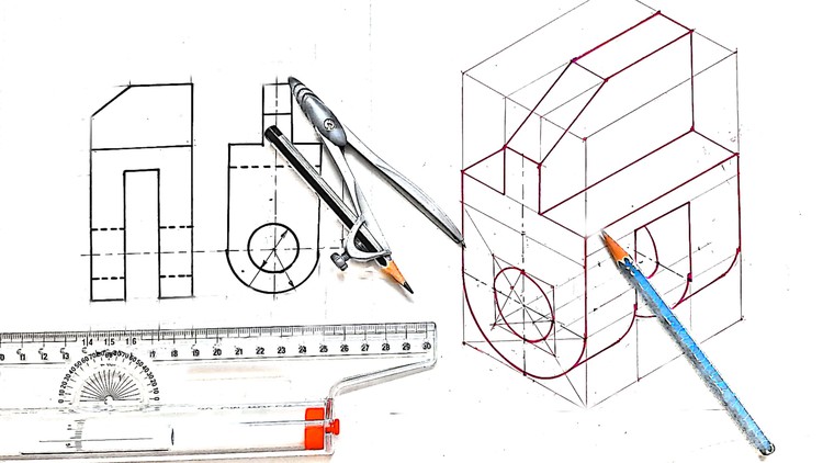 Engineering Drawing / Graphics : Hands-on Training | RoyalBosS