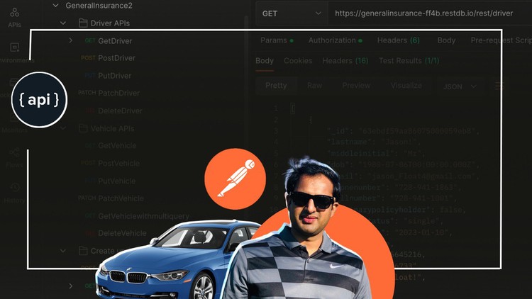Learn Postman by testing and automating real Auto Insurance APIs and gain practical skills for your career.