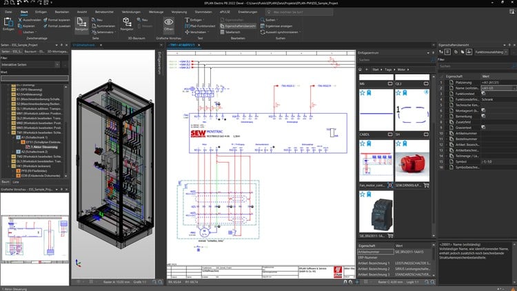 Complete EPLAN Electric P8 Versions 202X for Panel Builder