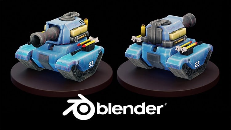 Blender 4.X - 3D Modeling for Games - COMPLETE WORKFLOW