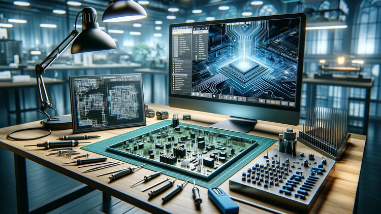 Learn how to create circuit design and preparing a PCB for manufacturing plus getting a 3D view of your circuit