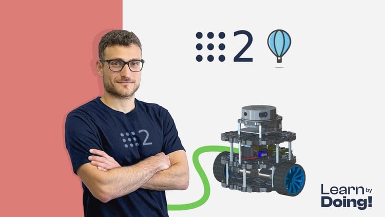 Create a ROS2 Self-Driving robot with Python and C++. Master Navigation, Planning and Decision Making with Behavior Tree