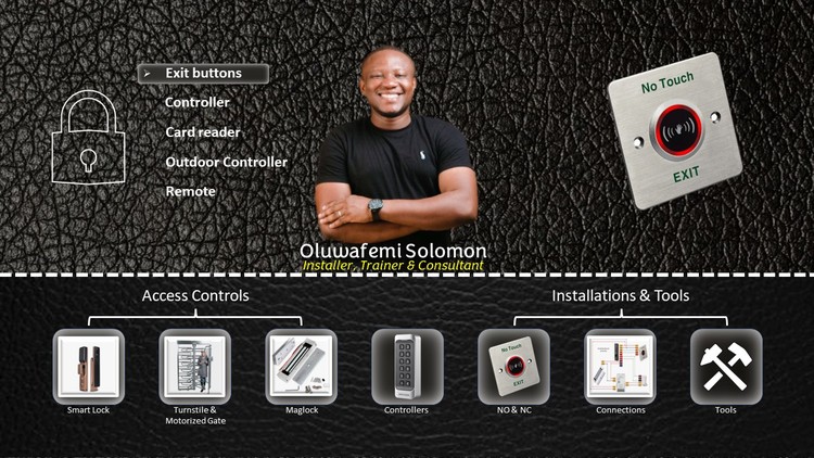 Smart Locks, Turnstile, Motorized Gates and Magnetic Lock, HikVision ZKT, Dahua, Tuya (Smartlocks)