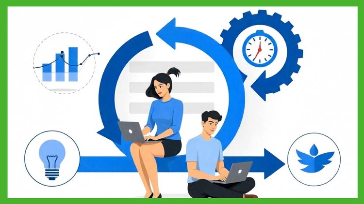 Master Agile Techniques with Frameworks, Real-Life Scenarios, Interactive Lessons, Practical Tools, Career-Ready Skills