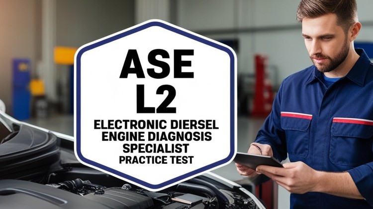 Become ASE-Certified: Comprehensive Practice Exams - Prep for ASE L2 Electronic Diesel Engine Diagnosis Specialist
