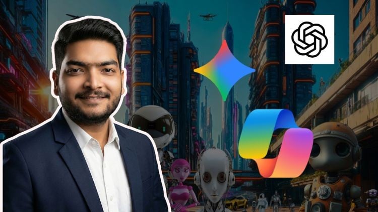 Learn Generative AI: LLM, Prompt Engineering, Chat GPT, AI Video and Audio Creation Tools, AI Ethics, Gemini, Copilot