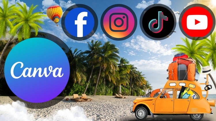 Learn to Create Stunning Social Media Videos in Canva Master Video Editing for Instagram Facebook YouTube Shorts, Reels