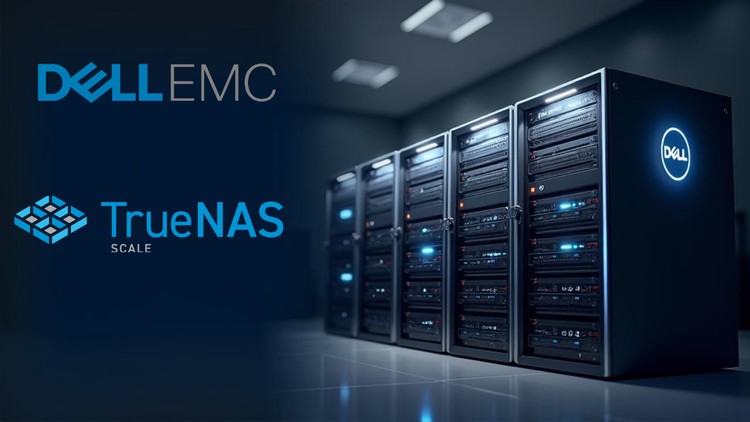 تعلم كل ما يخص تقنيات التخزين (RAID - SAN/NAS - Replication - Object Storage - SDS) (Dell unity,TrueNas)مع تطبيق عملي